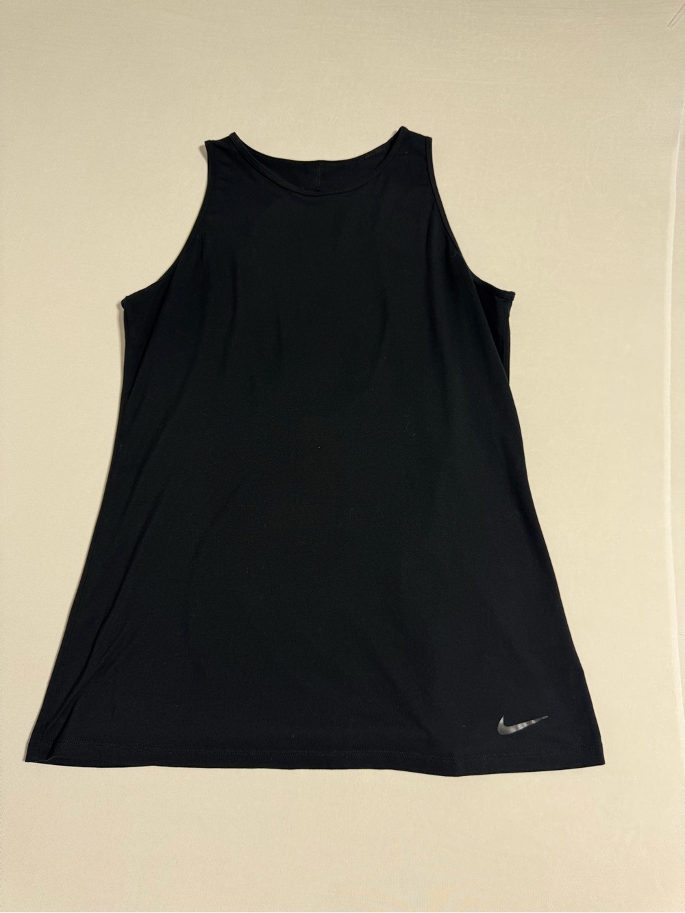 Nike Black Performance Tank with Reflective Swoosh